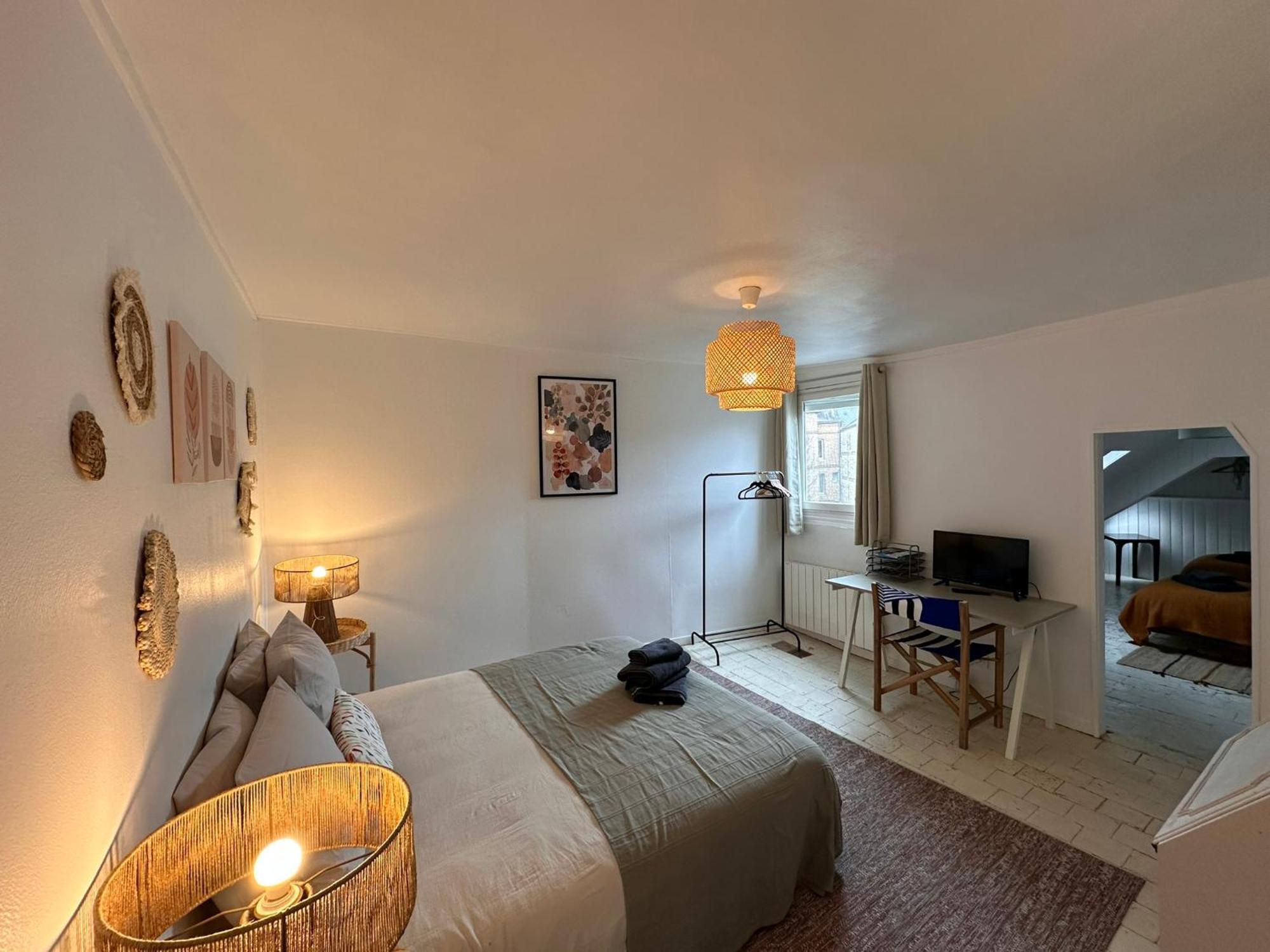 Large Apartment In City Center Honfleur Ngoại thất bức ảnh