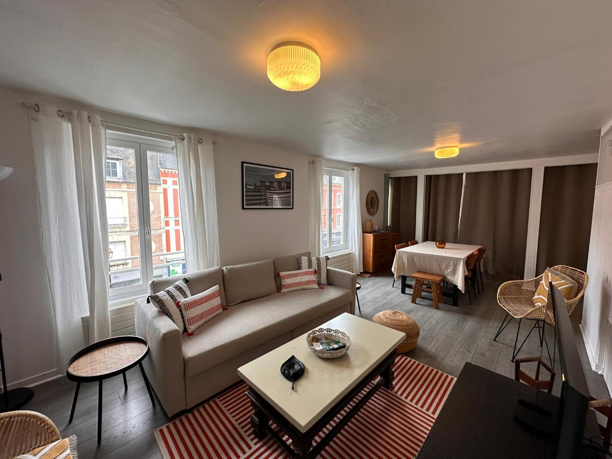 Large Apartment In City Center Honfleur Ngoại thất bức ảnh